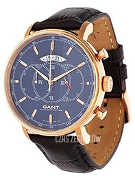 Gant Cameron Niebieski/Skóra Ø45 mm W10895