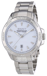 Gant Biały/Stal Ø40 mm W70082