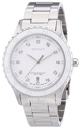 Gant Byron Biały/Stal Ø39 mm W70531