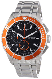 Gant Seabrook Czarny/Stal Ø45 mm W70542