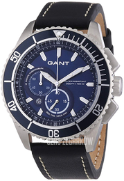 Gant Niebieski/Skóra Ø45 mm W70546