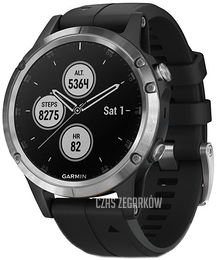 Garmin Fēnix 5 Plus Czarny/Guma Ø47 mm 010-01988-11