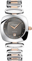 Glashütte Original Lady Pavonina Szary/Stal 31x31 mm 03-01-27-06-14