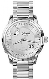 Glashütte Original Senator Srebrny/Stal Ø40 mm 100-04-03-02-14