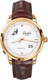 Glashütte Original Senator Srebrny/Skóra Ø40 mm 100-04-11-01-04