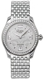 Glashütte Original Lady Serenade Srebrny/Stal Ø36 mm 39-22-03-22-14