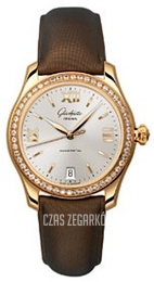 Glashütte Original Lady Serenade Srebrny/Tkanina Ø36 mm 39-22-04-11-04