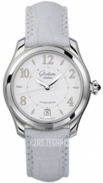 Glashütte Original Lady Serenade Biały/Skóra Ø36 mm 39-22-05-02-04