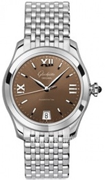 Glashütte Original Lady Serenade Brązowy/Stal Ø36 mm 39-22-06-02-14