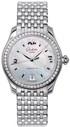Glashütte Original Lady Serenade Biały/Stal Ø36 mm 39-22-08-22-14