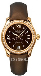 Glashütte Original Lady Serenade Brązowy/Tkanina Ø36 mm 39-22-13-11-04