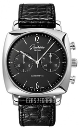 Glashütte Original Senator Sixties Czarny/Skóra Ø41.4 mm 39-34-02-32-04