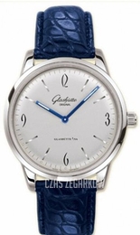 Glashütte Original Senator Sixties Srebrny/Skóra Ø39 mm 49-12-01-04-04