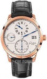 Glashütte Original Senator Srebrny/Skóra Ø42 mm 58-04-04-05-04