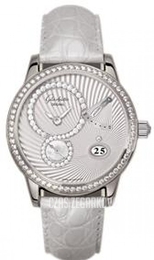 Glashütte Original Star White Crystal Biały/Skóra Ø39.4 mm 65-01-50-50-04