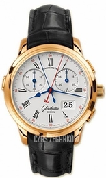 Glashütte Original Senator Srebrny/Skóra Ø42 mm 99-01-01-01-04