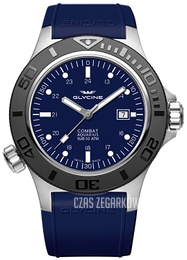 Glycine Combat Niebieski/Guma Ø46 mm GL0038