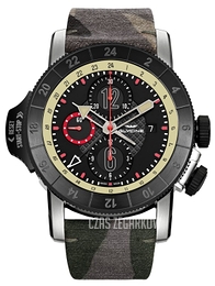 Glycine Airman Czarny/Tkanina Ø46 mm GL0048