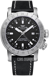 Glycine Airman Czarny/Skóra Ø44 mm GL0056
