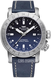 Glycine Airman Niebieski/Skóra Ø44 mm GL0057