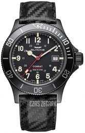 Glycine Combat Sub Czarny/Skóra Ø42 mm GL0244