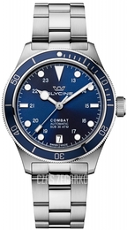Glycine Combat Sub Niebieski/Stal Ø36 mm GL0337