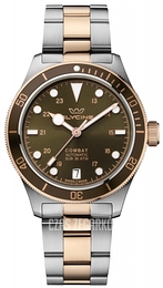 Glycine Combat Sub Brązowy/Stal w kolorze różowego złota Ø36 mm GL0341