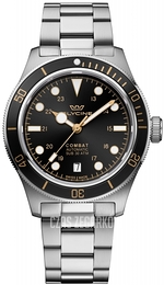 Glycine Combat Sub Czarny/Stal Ø39 mm GL0401