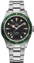 Glycine Combat Sub Czarny/Stal Ø39 mm GL0404