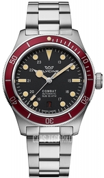 Glycine Combat Sub Czarny/Stal Ø39 mm GL0406