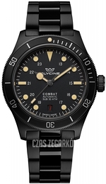 Glycine Combat Sub Czarny/Stal Ø39 mm GL0407