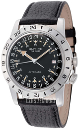 Glycine Airman Czarny/Skóra Ø40 mm GL0469