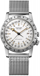 Glycine Airman Biały/Stal Ø40 mm GL0470