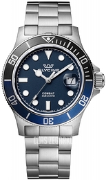 Glycine Combat Sub Niebieski/Stal Ø42 mm GL1013