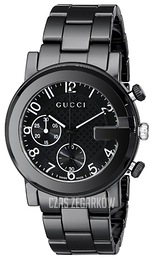 Gucci G Chrono Czarny/Czeramiczna Ø38 mm YA101352