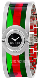 Gucci 112 J Acetate Czarny/Stal Ø16.8 mm YA112517