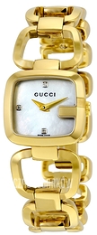 Gucci G Gucci Biały/Stal w odcieniu złota YA125513