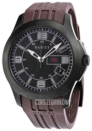 Gucci G-Timeless Czarny/Guma Ø45 mm YA126203