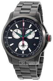 Gucci G-Timeless Czarny/Stal Ø44 mm YA126268
