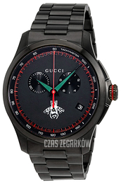 Gucci G-Timeless Czarny/Stal Ø44 mm YA126269