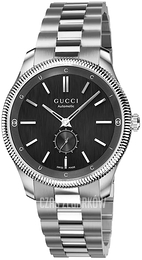 Gucci G-Timeless Czarny/Stal Ø40 mm YA126388