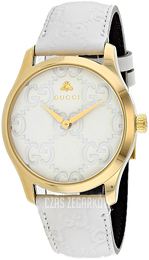 Gucci G-Timeless Biały/Skóra Ø38 mm YA1264033A