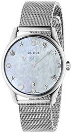 Gucci G-Timeless Biały/Stal Ø36 mm YA1264094