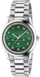 Gucci G-Timeless Zielony/Stal Ø38 mm YA1264176