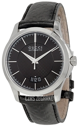 Gucci G-Timeless Czarny/Skóra Ø38 mm YA126430
