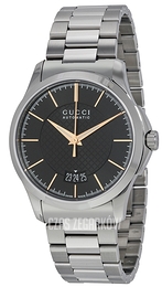 Gucci G-Timeless Czarny/Stal Ø38 mm YA126432