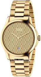 Gucci G-Timeless Żółte złoto/Stal w odcieniu złota Ø38 mm YA126461A