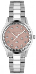 Gucci G-Timeless Różowy/Stal Ø32 mm YA1265033