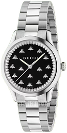 Gucci G-Timeless Czarny/Stal Ø32 mm YA1265034