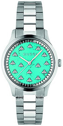 Gucci G-Timeless Turkusowy/Stal Ø32 mm YA1265044